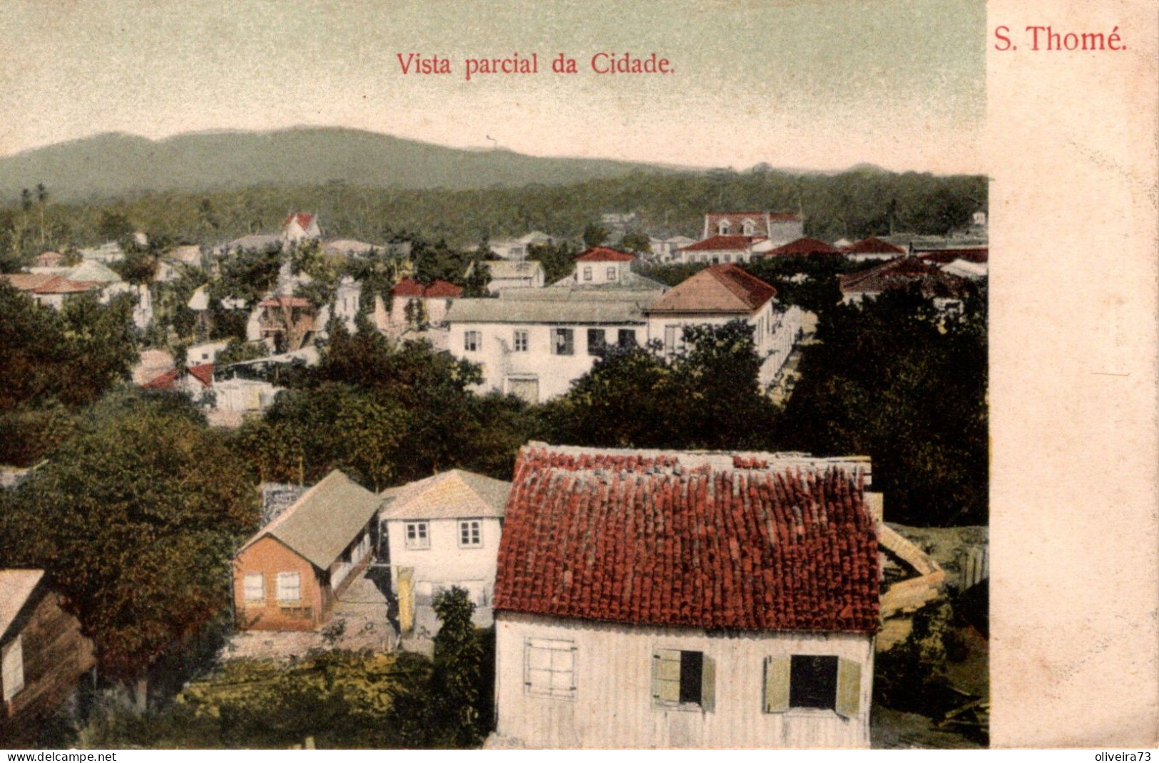 S.  SÃO TOMÉ - Vista Parcial Da Cidade - Santo Tomé Y Príncipe