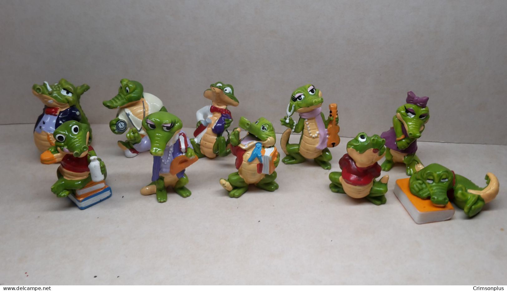 1993 Ferrero - Kinder Surprise - Crazy Crocos - Complete Set - Monoblocs