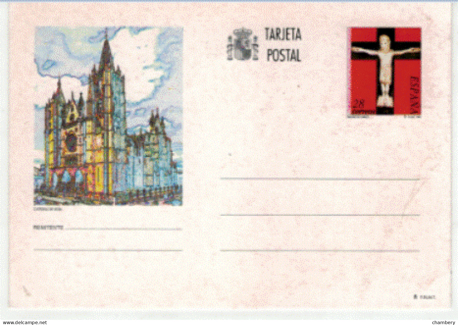 Carte Postale - Espagne - Cathédrale De Léon - León