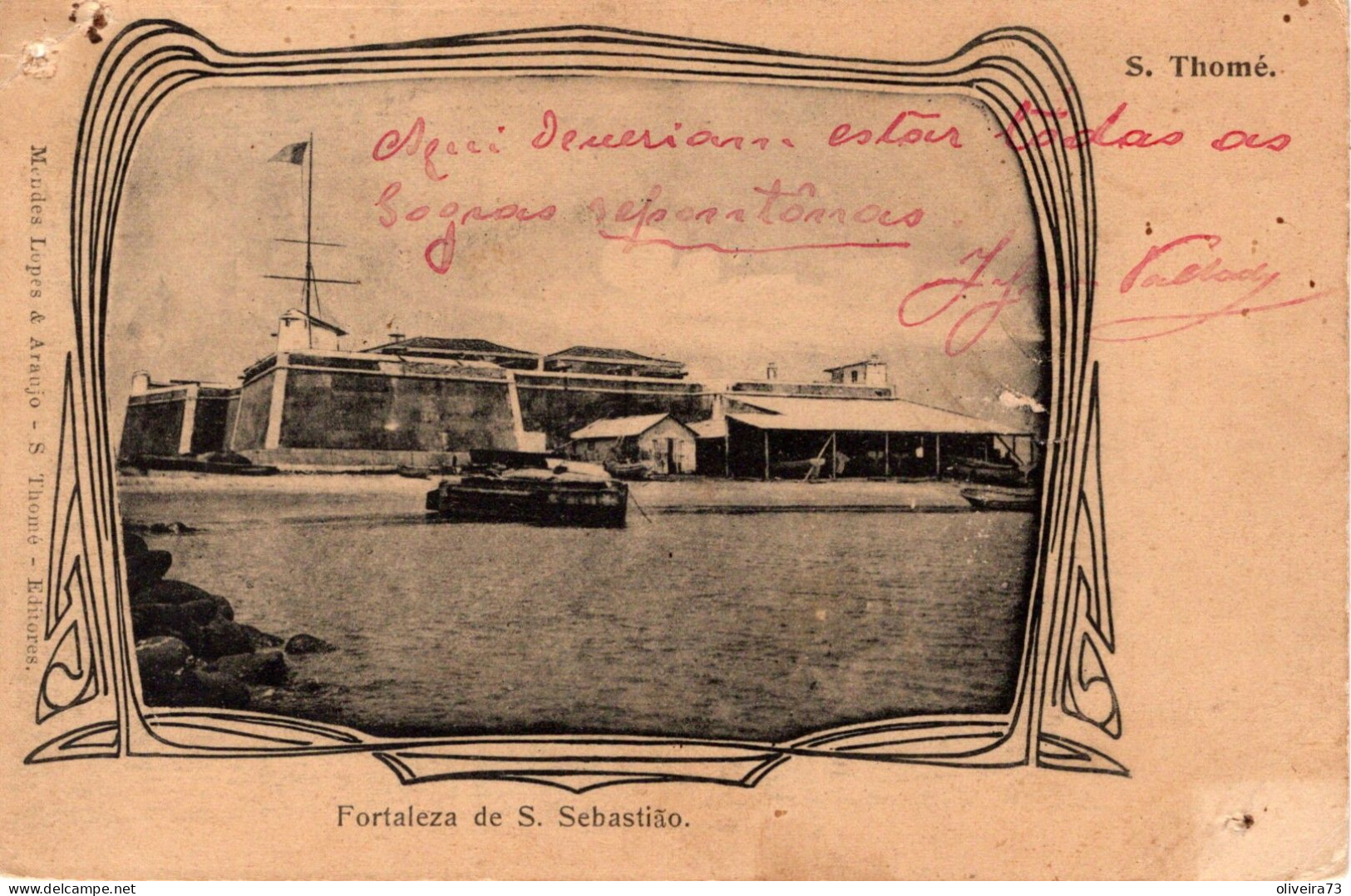 S.  SÃO TOMÉ - Fortaleza De S. Sebastião - Sao Tome Et Principe