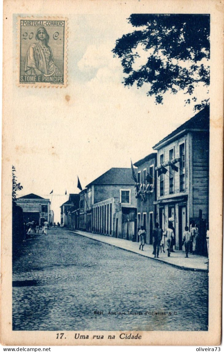 S.  SÃO TOMÉ - Uma Rua Na Cidade - Santo Tomé Y Príncipe