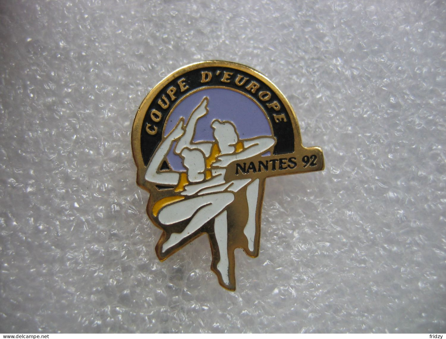 Pin's De La Coupe D'Europe De Gymnastique à NANTES En 92 - Gymnastics