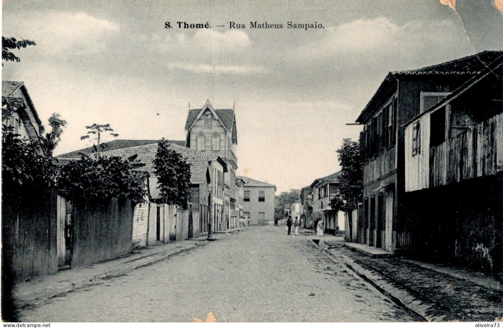 S.  SÃO TOMÉ - Rua Matheus Sampaio - São Tomé Und Príncipe