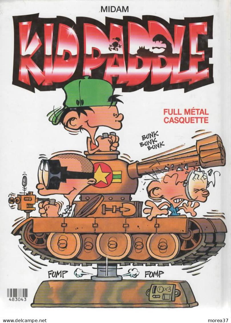 KID PADDLE   Album Double  " Apocalypse Boy" Et " Full Métal Casquette"     De MIDAM      FRANCE LOISIRS - Kid Paddle