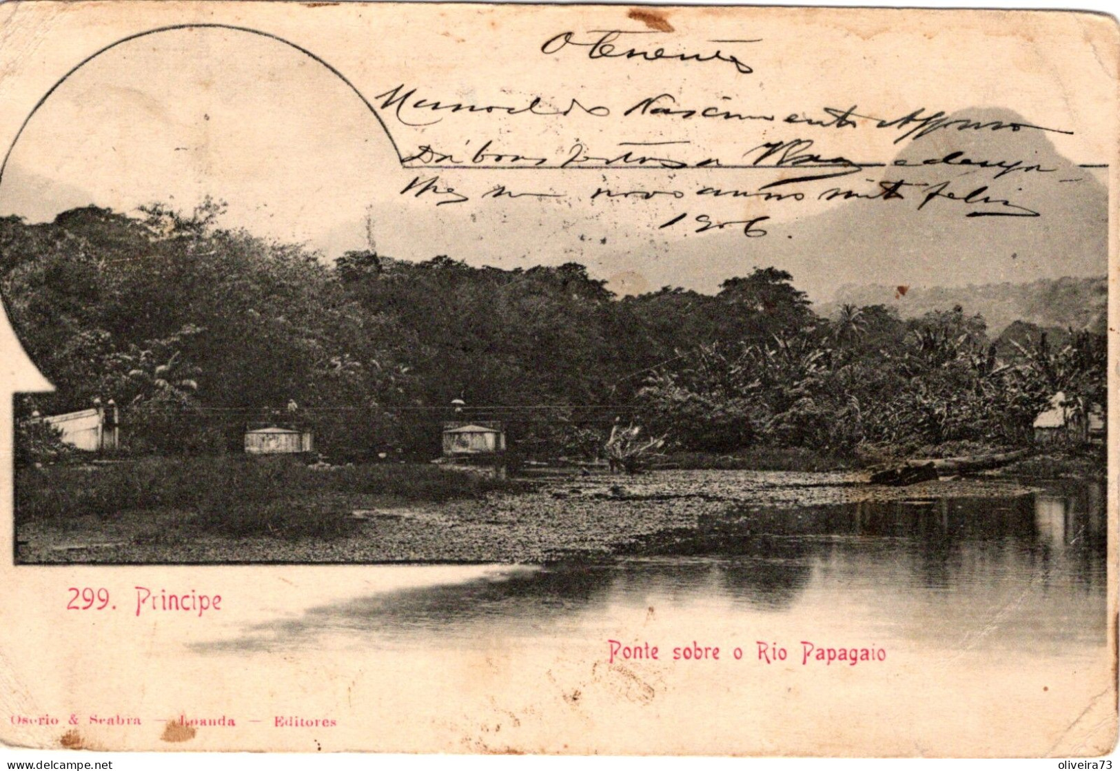 S.  SÃO TOMÉ - PRINCIPE - Ponte Sobre O Rio Papagaio - Sao Tome Et Principe