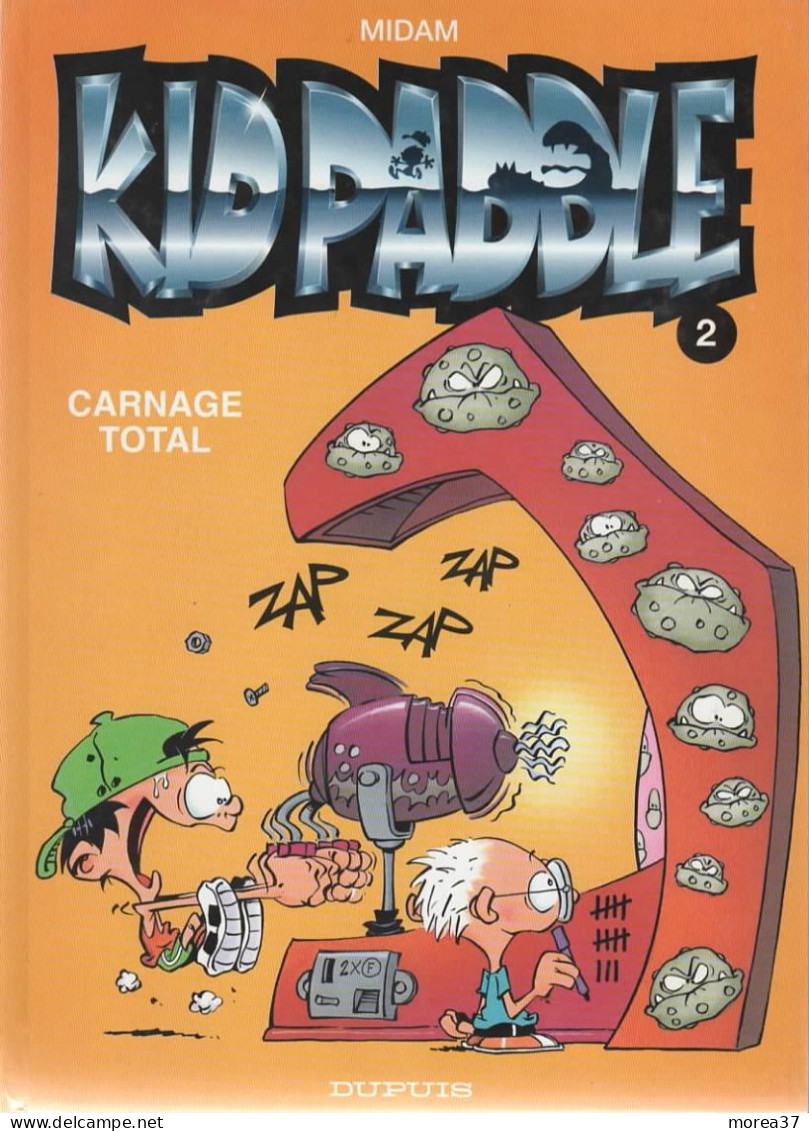 KID PADDLE   "Carnage Total"  Tome 2   De MIDAM      DUPUIS - Kid Paddle