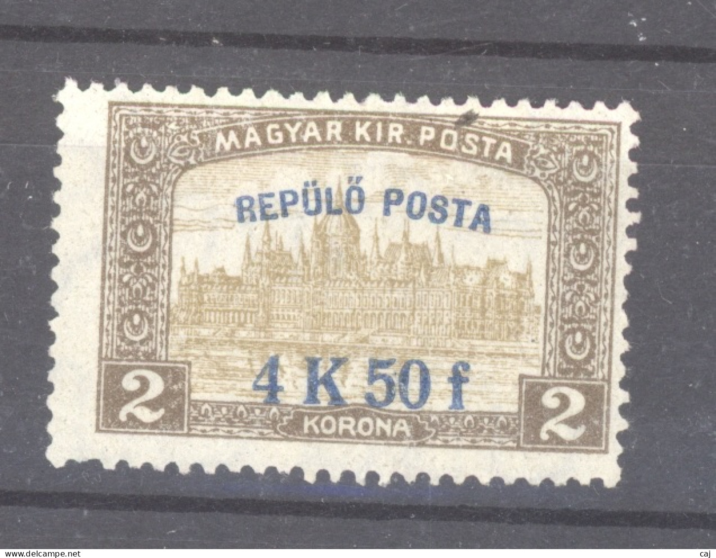 Hongrie  -  Avion  :  Yv  2  * - Unused Stamps