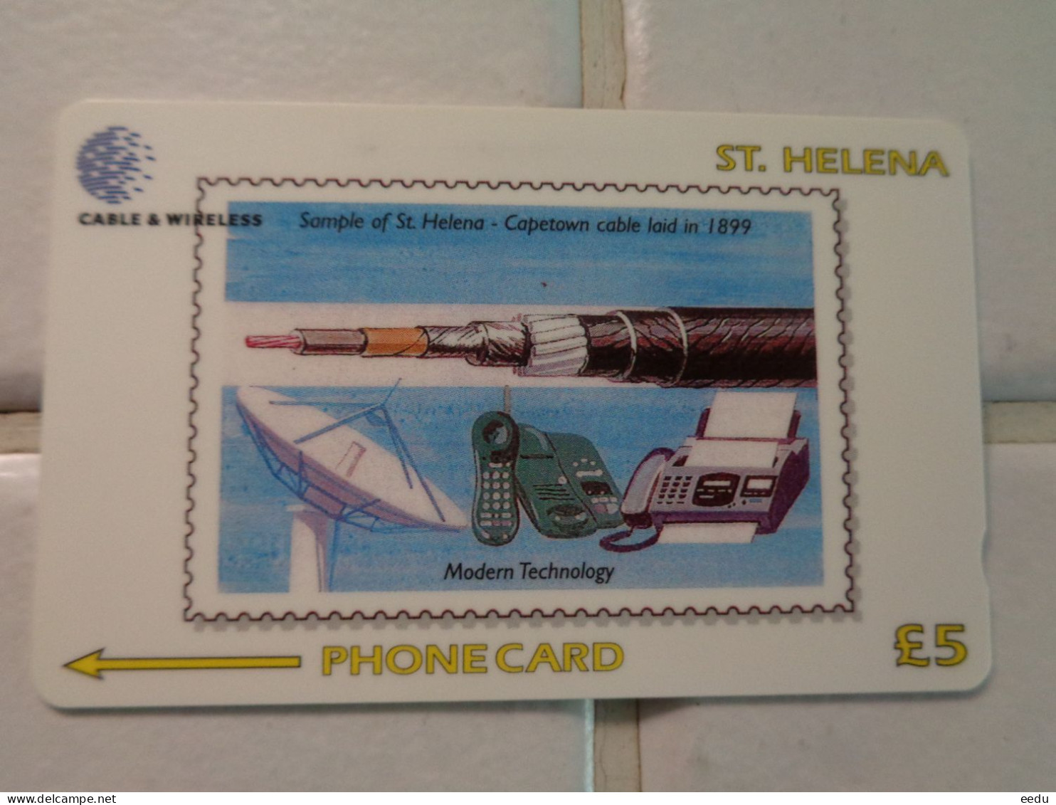 St.Helena Island Phonecard - St. Helena Island