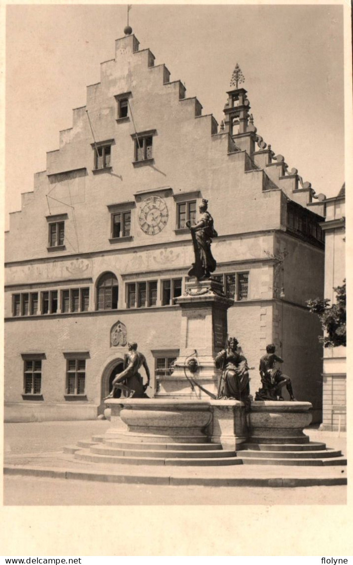 Lindau A Bodensee - Carte Photo - Place Monument Fontaine - Allemagne Germany - Lindau A. Bodensee