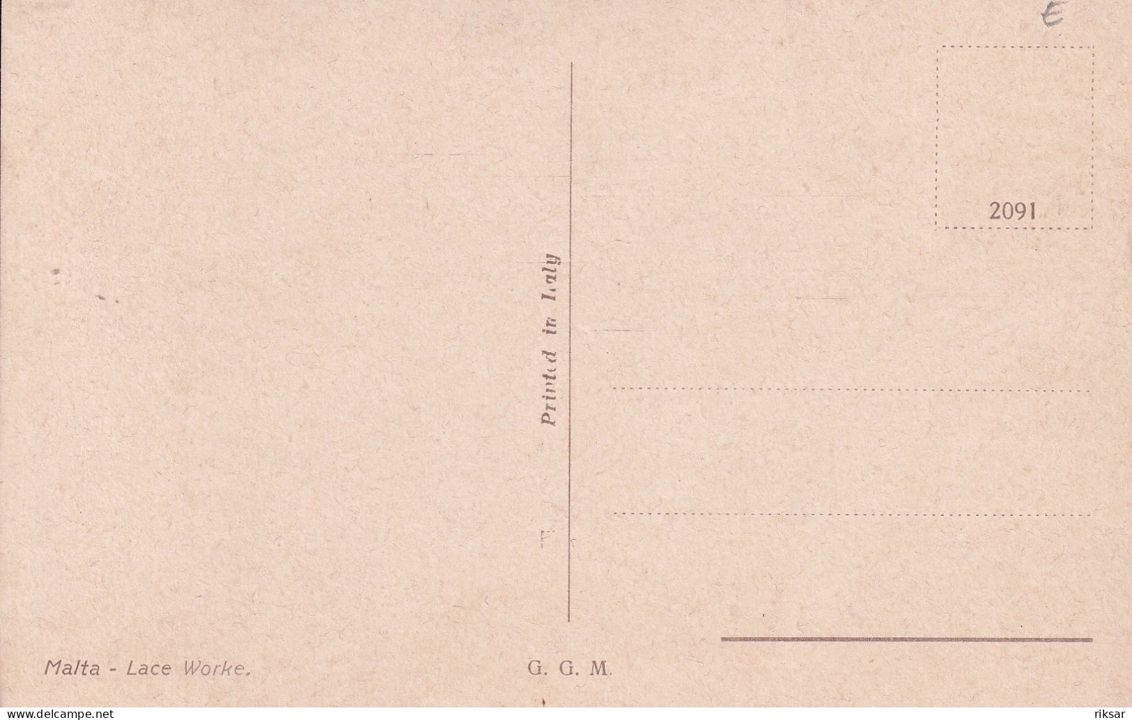 MALTE(TYPE) DENTELLIERE - Malta