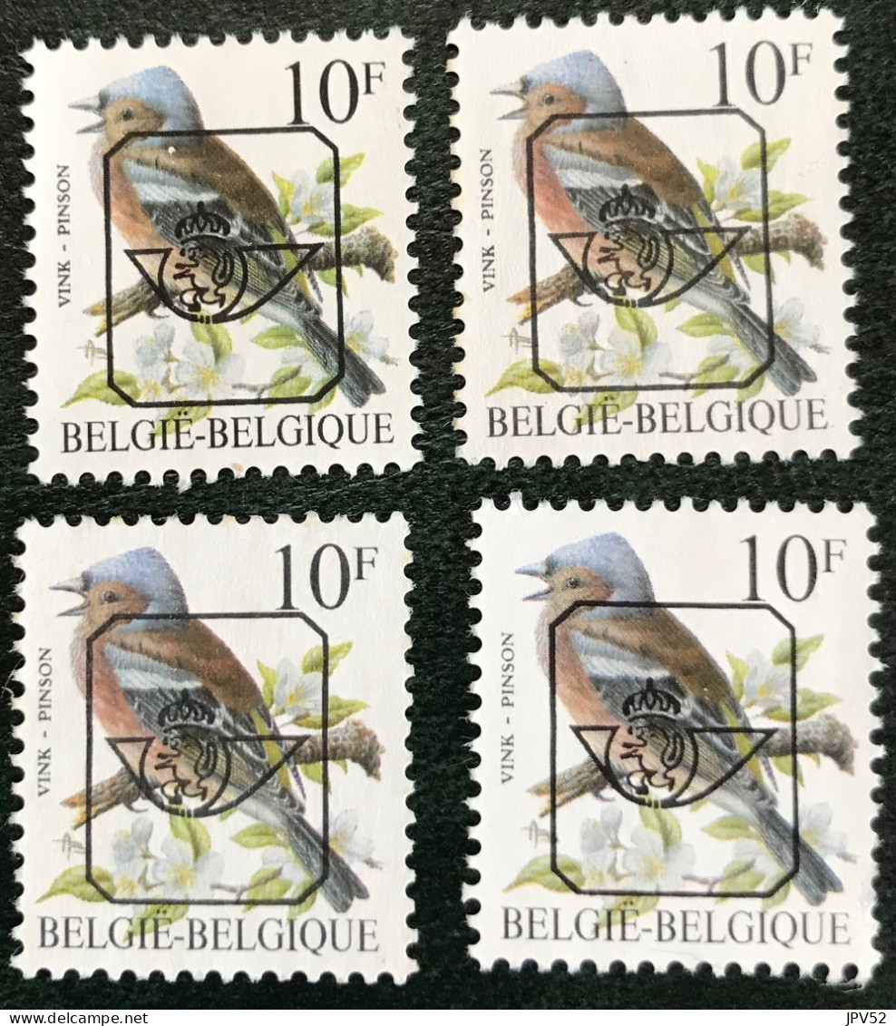 België - Belgique - C12/41 - 1991 - (°)used - Michel 2404V - Vink - Typos 1986-96 (Oiseaux)