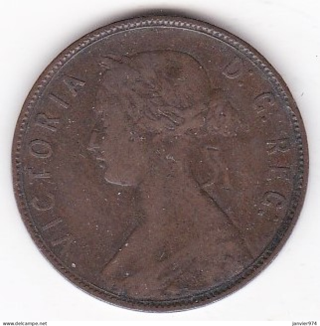 Canada. Terre-Neuve / Newfoundland 1 Cent 1876 H. Victoria, En Bronze , KM# 7 - Canada