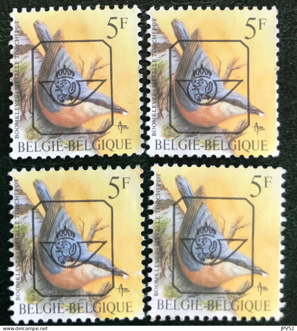 België - Belgique - C12/41 - 1986 - (°)used - Michel 2275 - Boomklever - Typo Precancels 1986-96 (Birds)