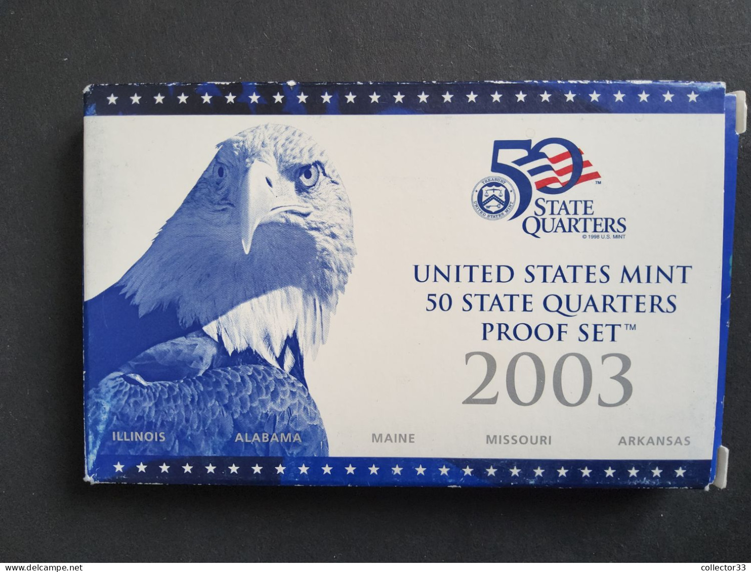 50 State Quarters Mint Proof Set 2003 S - Jahressets