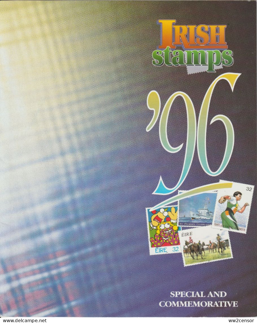 Ireland - 1996 Full Year Special & Commemorative Folder W/42 Stamps - Annate Complete