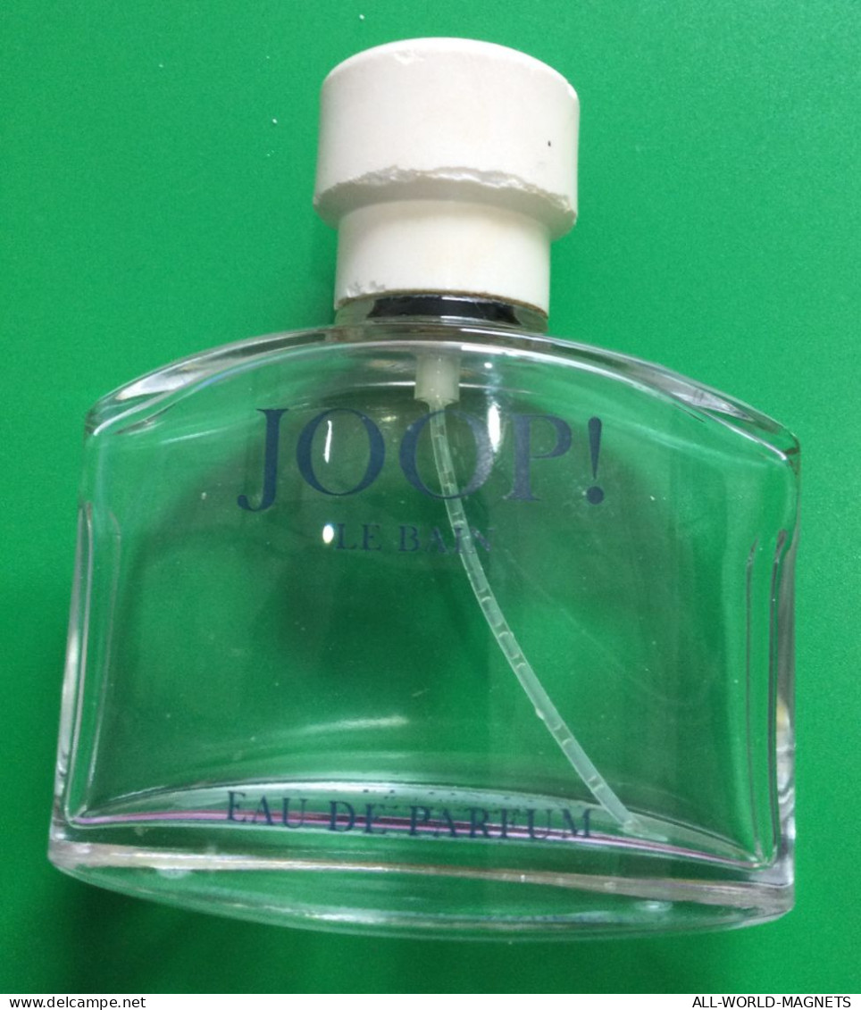 Empty Bottle Parfums JOOP! LE BAIN, Eau de Parfum Bottle, 75 ml, France