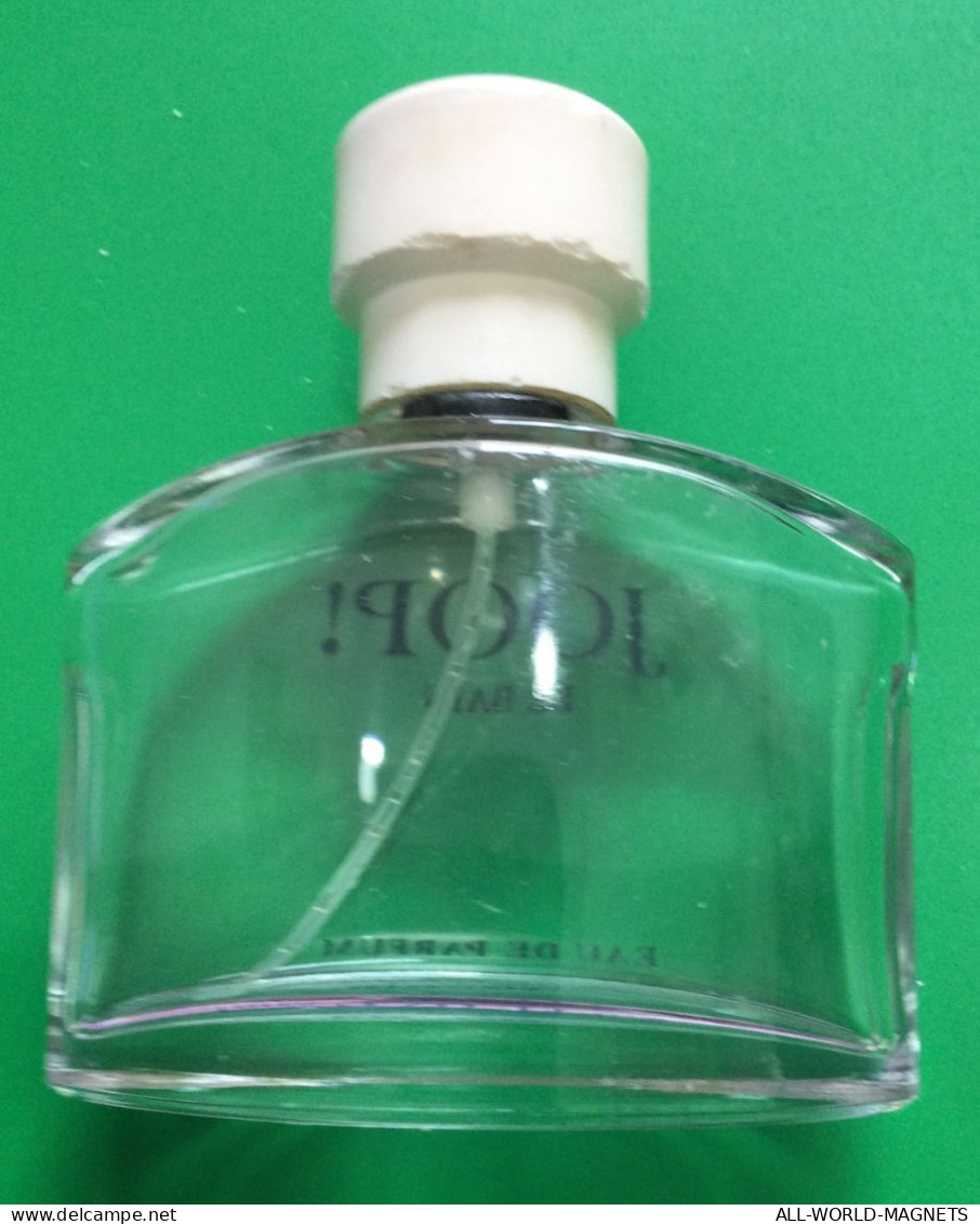 Empty Bottle Parfums JOOP! LE BAIN, Eau de Parfum Bottle, 75 ml, France