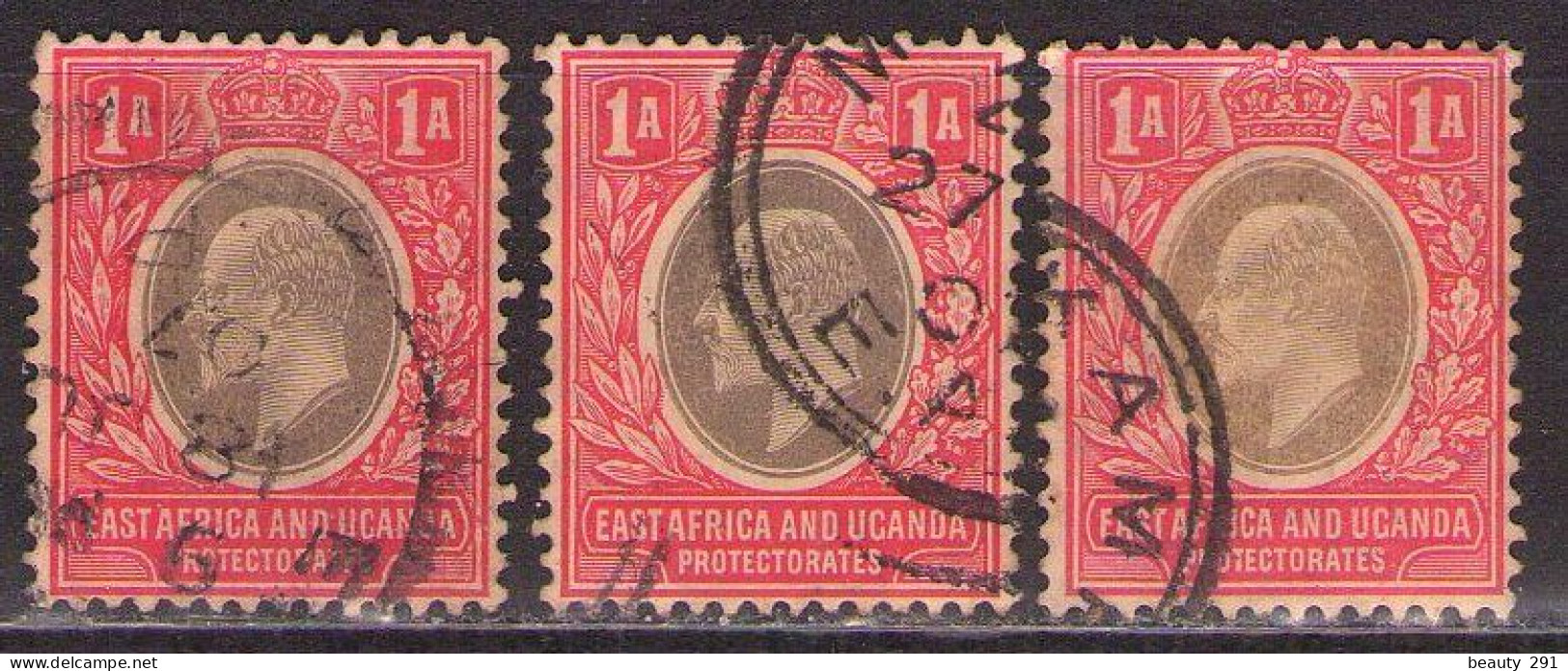 EAST AFRICA&UGANDA 1904 Mi 18 USED - East Africa & Uganda Protectorates