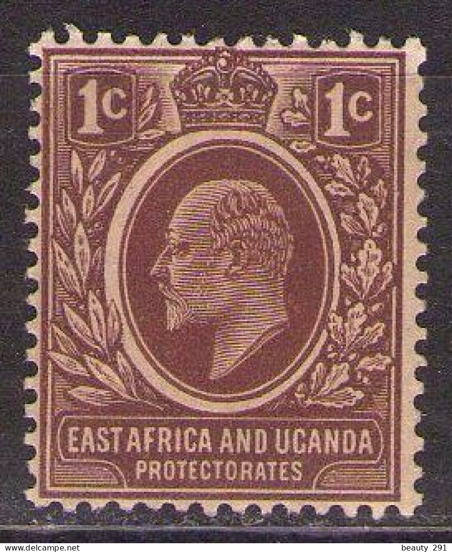 EAST AFRICA&UGANDA 1907 Mi 33 MVLH* - Protectorados De África Oriental Y Uganda