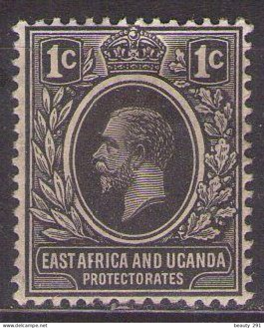 EAST AFRICA&UGANDA 1912 Mi 42 MH* - Protectorados De África Oriental Y Uganda