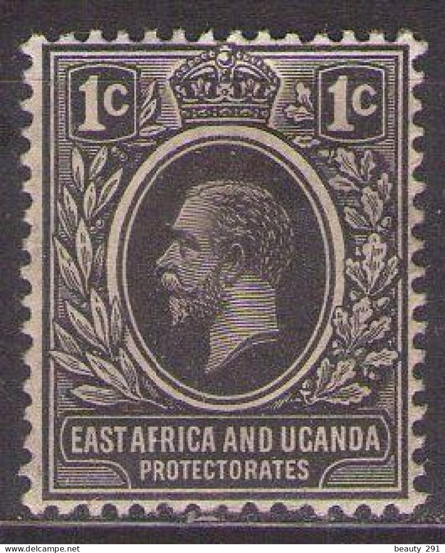 EAST AFRICA&UGANDA 1912 Mi 42 MH* - Protettorati De Africa Orientale E Uganda