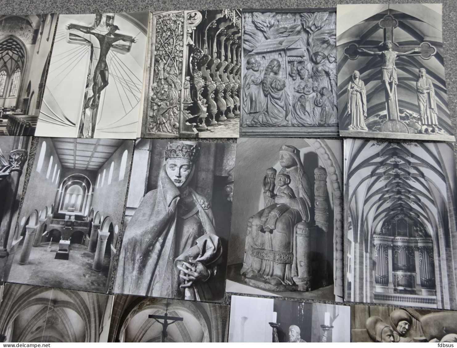 43 Postcards Kirche Bilden - Orgel - Innenansicht - Leuchter - Altar - Bilder Aus Dom Bamberg Und Andere - Verzamelingen & Kavels