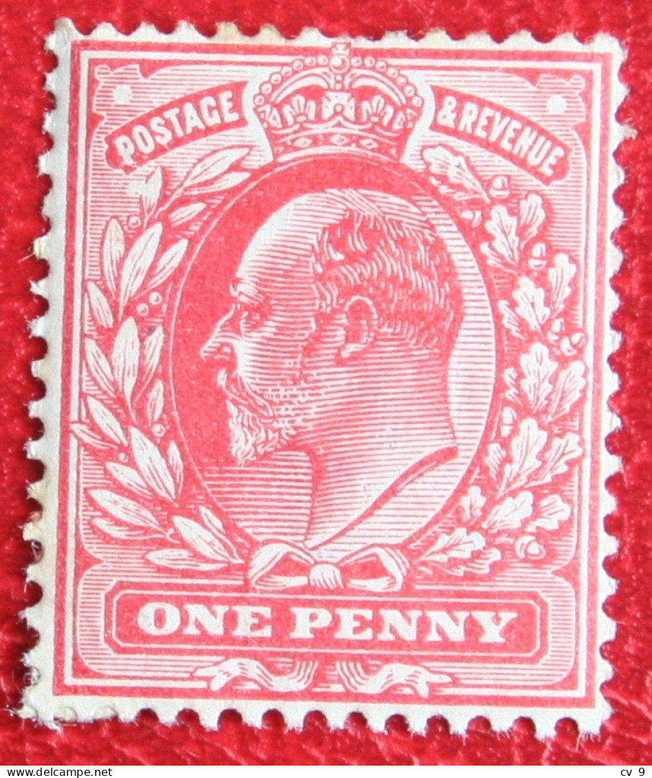 1 D One Penny King Edward VII (Mi 104 A) 1902 Ongebruikt MH ENGLAND GRANDE-BRETAGNE GB GREAT BRITAIN - Ungebraucht