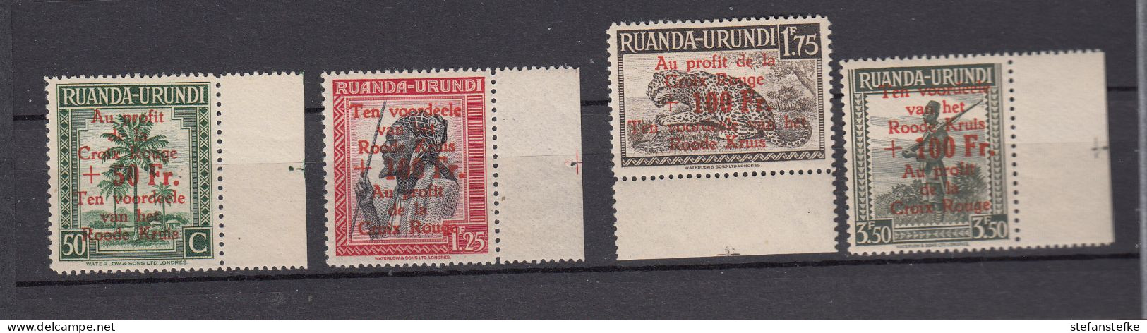 Ruanda - Urundi  Ocb Nr:  150 - 153 ** MNH (zie Scan) - Unused Stamps