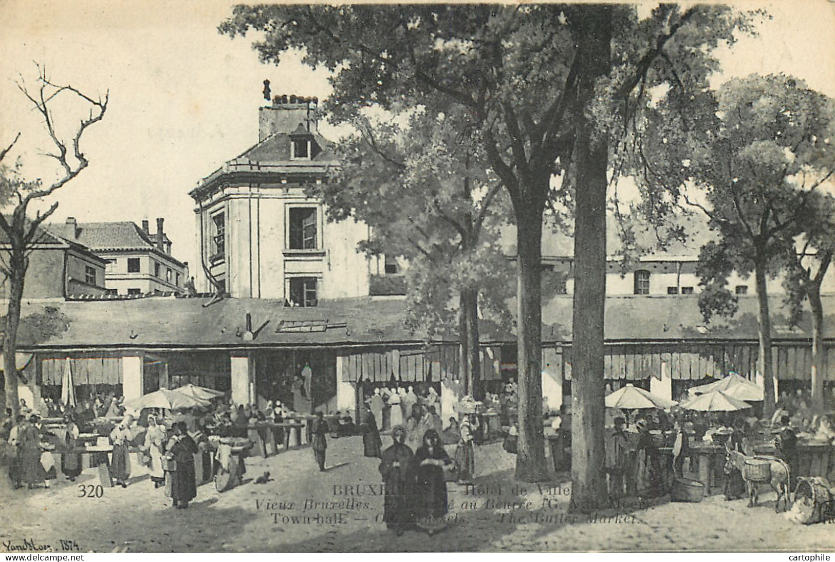 Belgique - Bruxelles - Marché Au Beurre - Markten