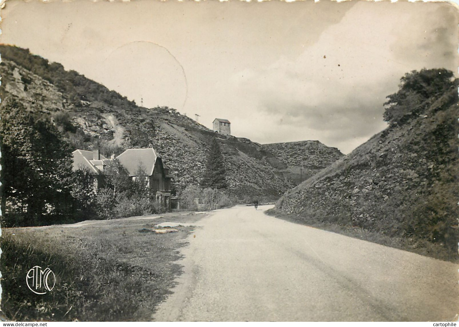 Belgique - Oignies - Chestion - Vue Sur Les Ardoisieres En 1954 - Timbre Rotary Oostende - Viroinval