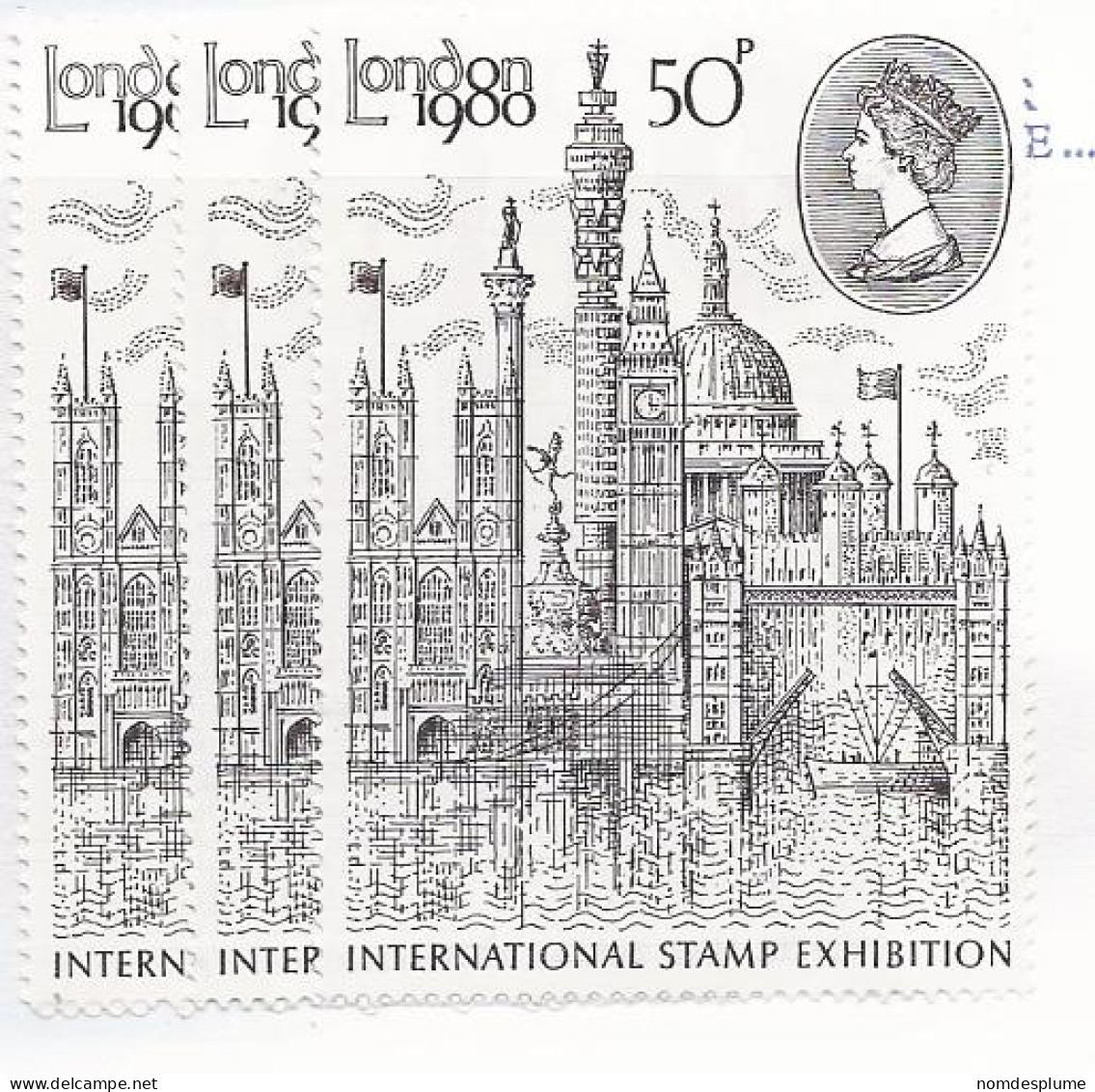 18795) GB UK 1980  Mint No Hinge MNH ** Stamp Exhibition - Non Classés