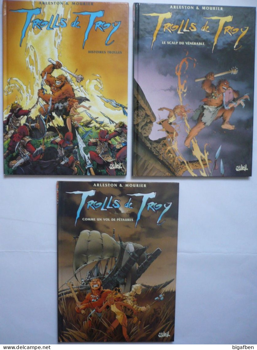 LOT / TROLLS DE TROY N°1, 2, 3 / Rééd 2002 // TBE +++ - Trolls De Troy