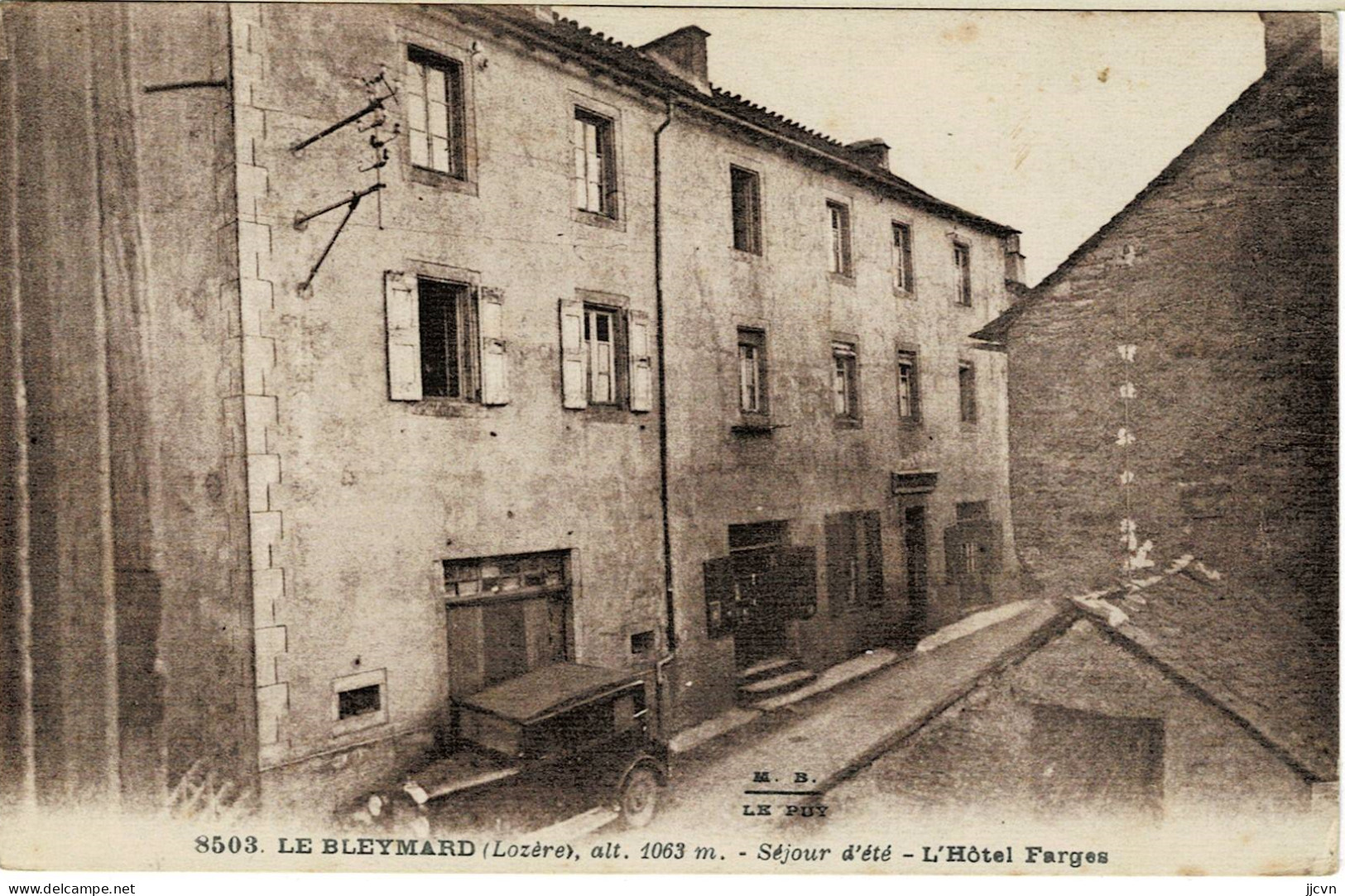 "/"48 - Lozère - Le Bleymard - Hôtel Farges - Le Bleymard