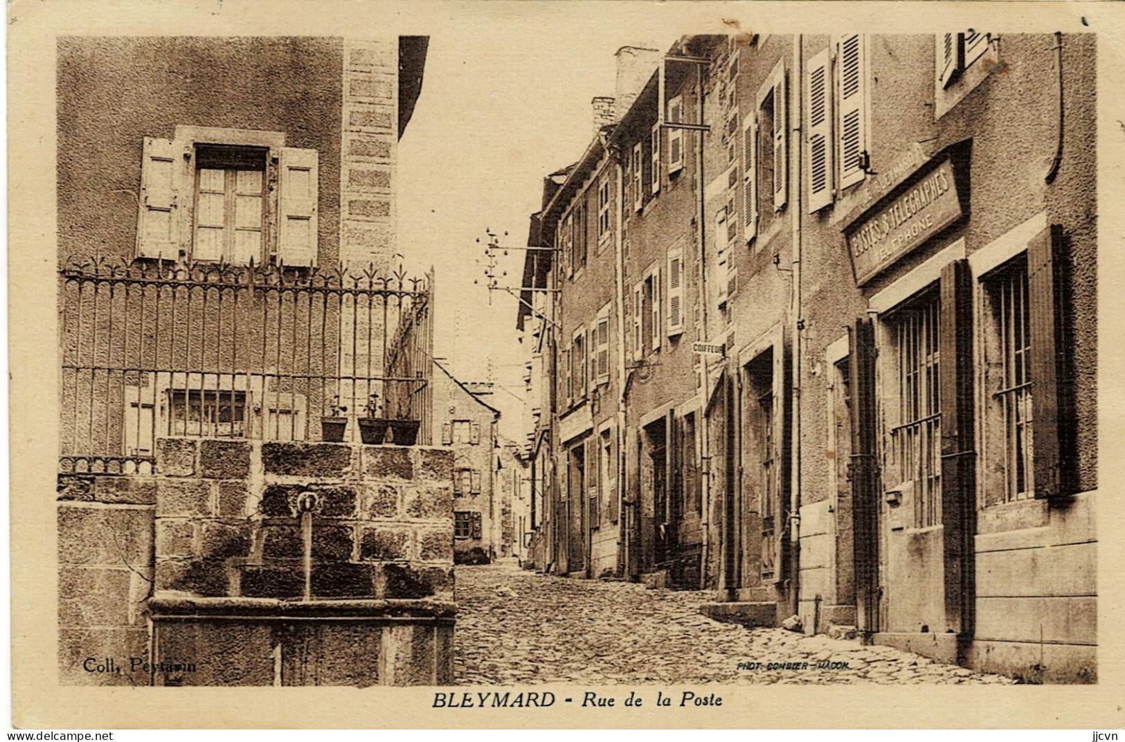 "/"48 - Lozère - Le Bleymard - Rue De La Poste - Le Bleymard