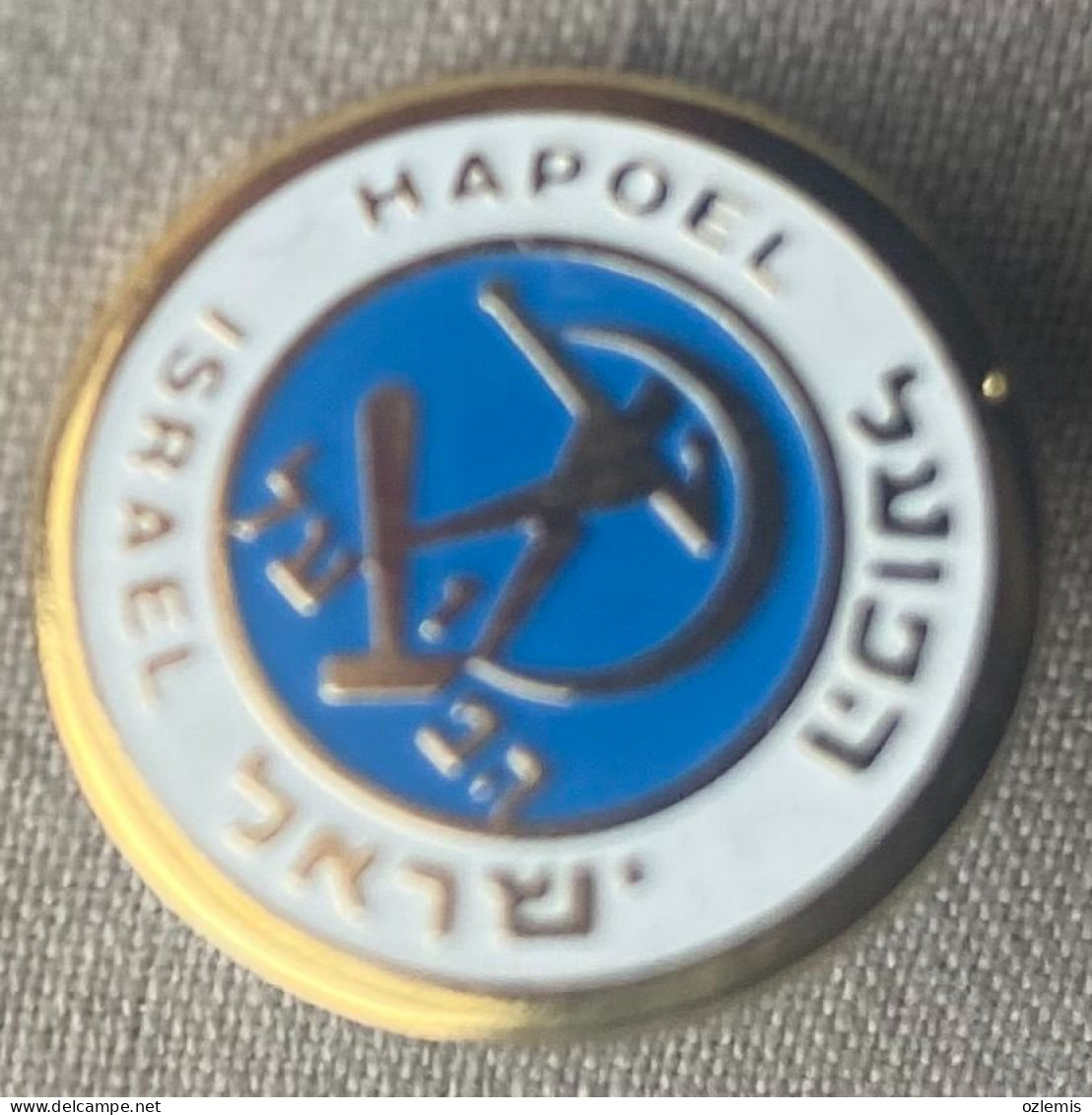 ISRAEL ,ISRAEL HAPOEL TEAM ,,BADGE - Ginnastica