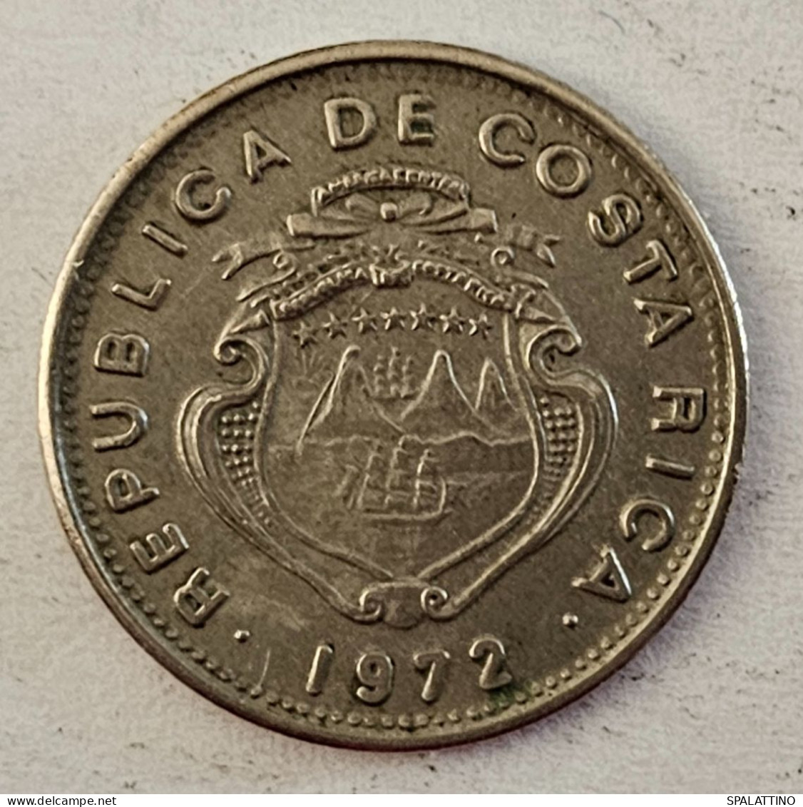 COSTA RICA- 5 CENTIMOS 1972. - Costa Rica