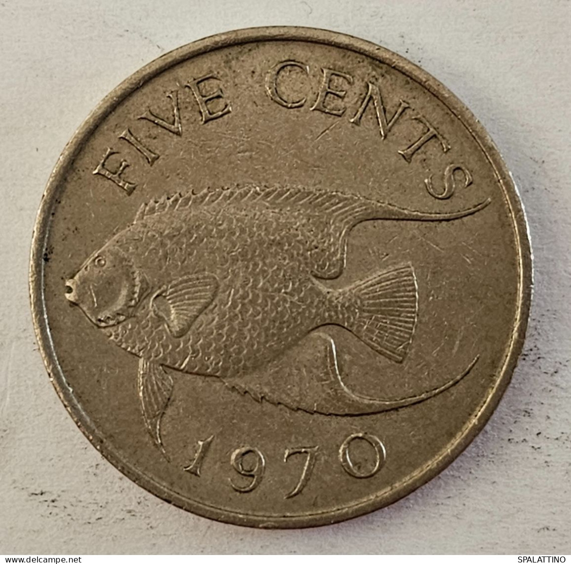 BERMUDA- 5 CENTS 1970. - Bermuda