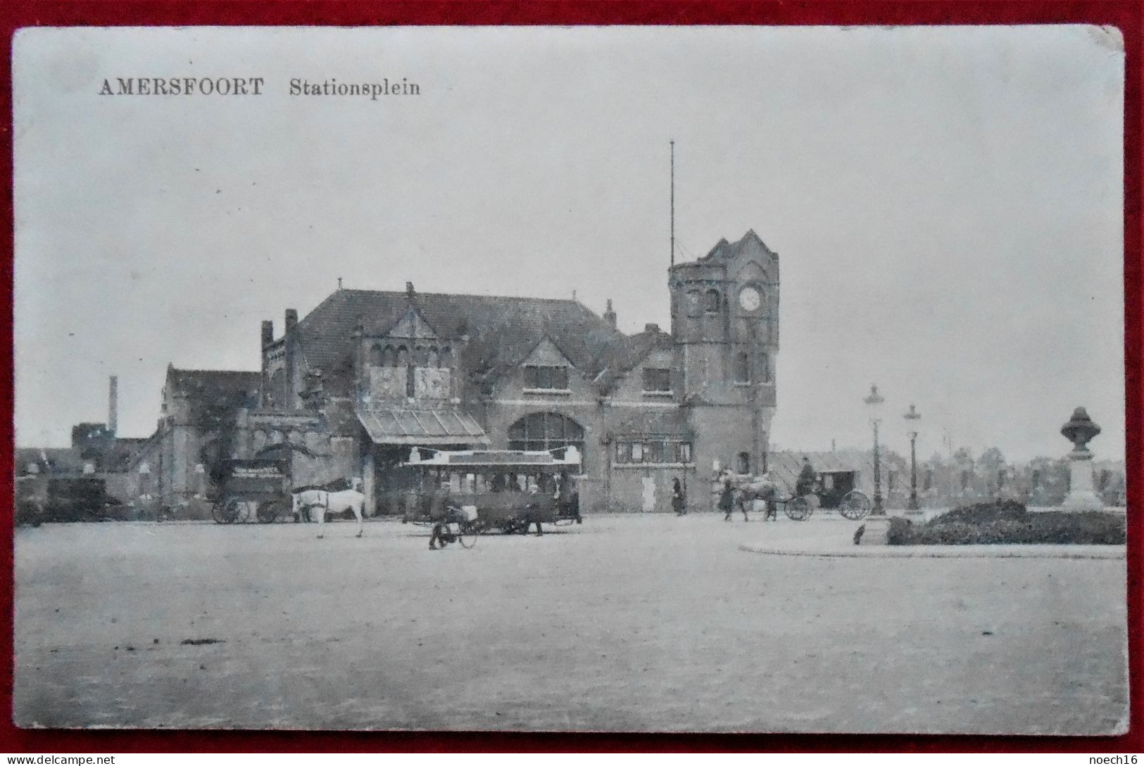 CPA 1916  NL - Utrecht, Amersfoort - Stationsplein - Amersfoort