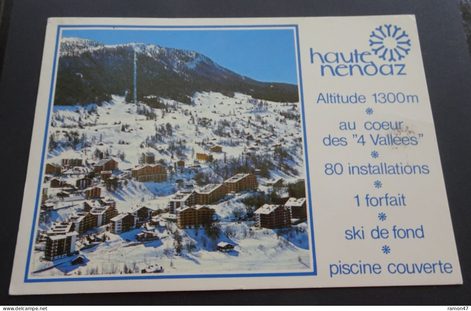 Haute-Nendaz - Francis Jaeger, Editeur - Bernex-GE - Editions Helio - # HN 66 - Nendaz