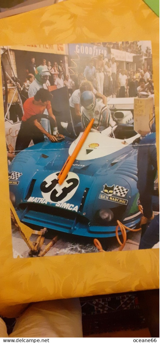 Poster 6h Watkins Glenn Matra Simca Sport Automobile Format 28 X 39 Cm - Sonstige & Ohne Zuordnung