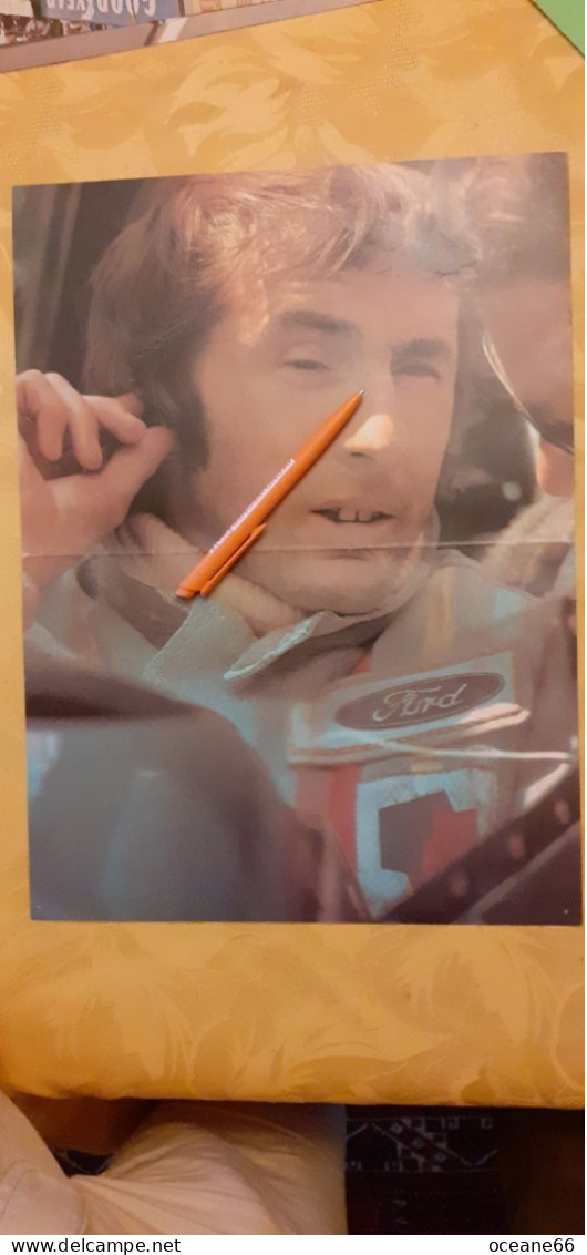 Poster Jackie Stewart Sport Automobile Format 28 X 39 Cm - Autres & Non Classés