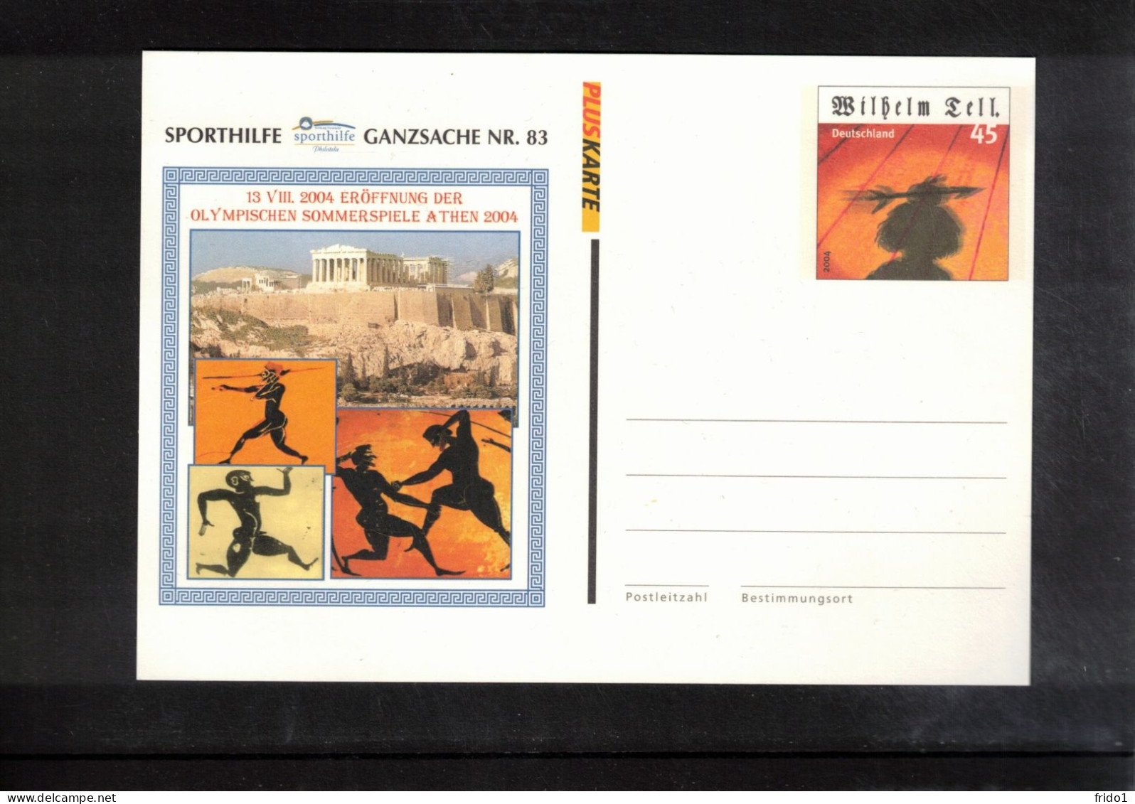 Germany / Deutschland 2004 Olympic Games Athens - Opening Of The Olympic Games  Interesting Postcard - Summer 2004: Athens