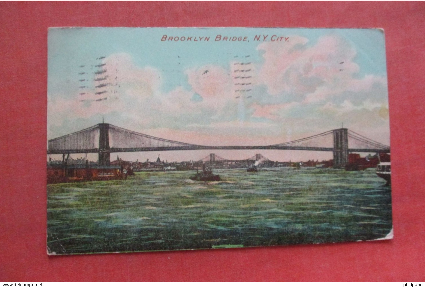 Brooklyn  Bridge.  New York > New York City > Brooklyn   Ref 6108 - Brooklyn