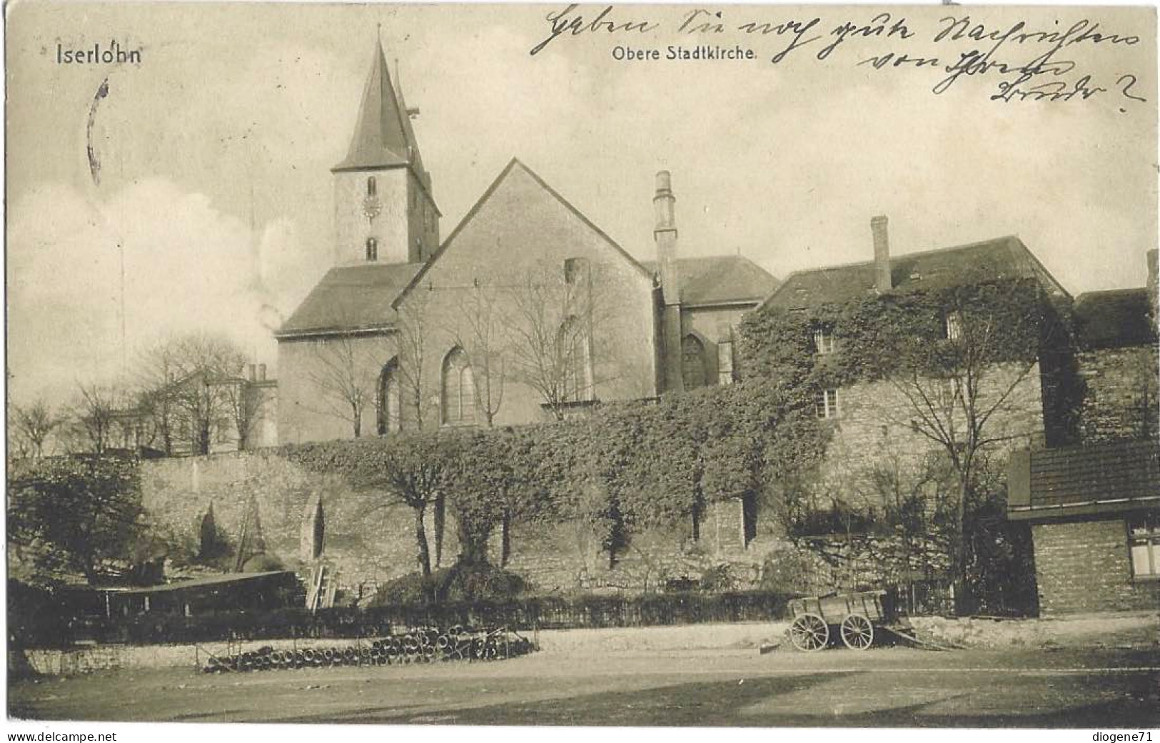 Iserlohn Obere Stadtkirche 1915 Geprüft - Iserlohn