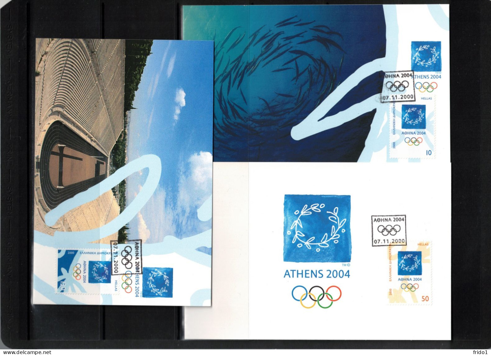 Greeece 2004 Olympic Games Athens - Set Of 10 Maximumcards - Summer 2004: Athens