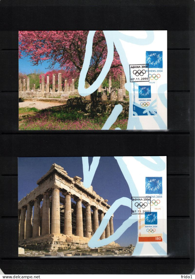 Greeece 2004 Olympic Games Athens - Set Of 10 Maximumcards - Summer 2004: Athens