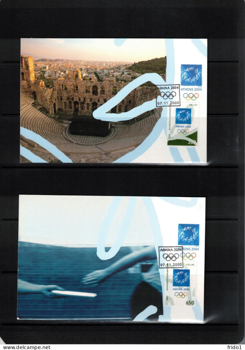 Greeece 2004 Olympic Games Athens - Set Of 10 Maximumcards - Summer 2004: Athens