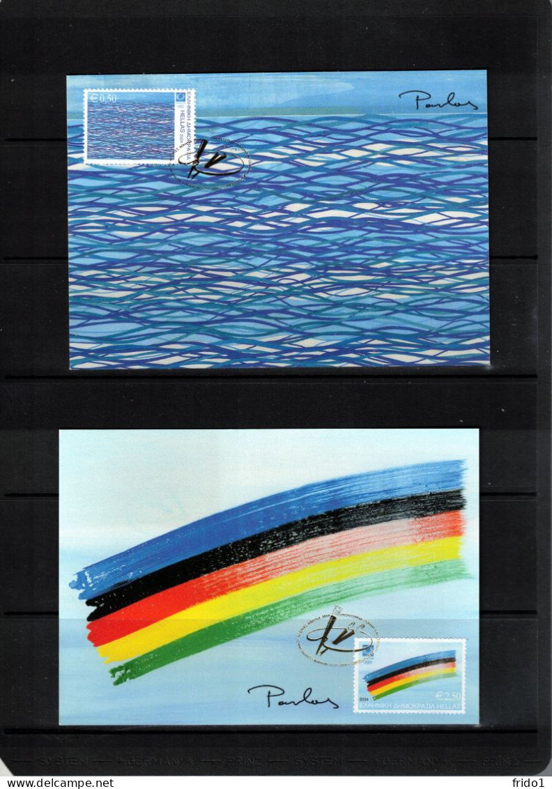 Greeece 2004 Olympic Games Athens - Michel 2235-2238 Set Of 4 Maximumcards - Summer 2004: Athens