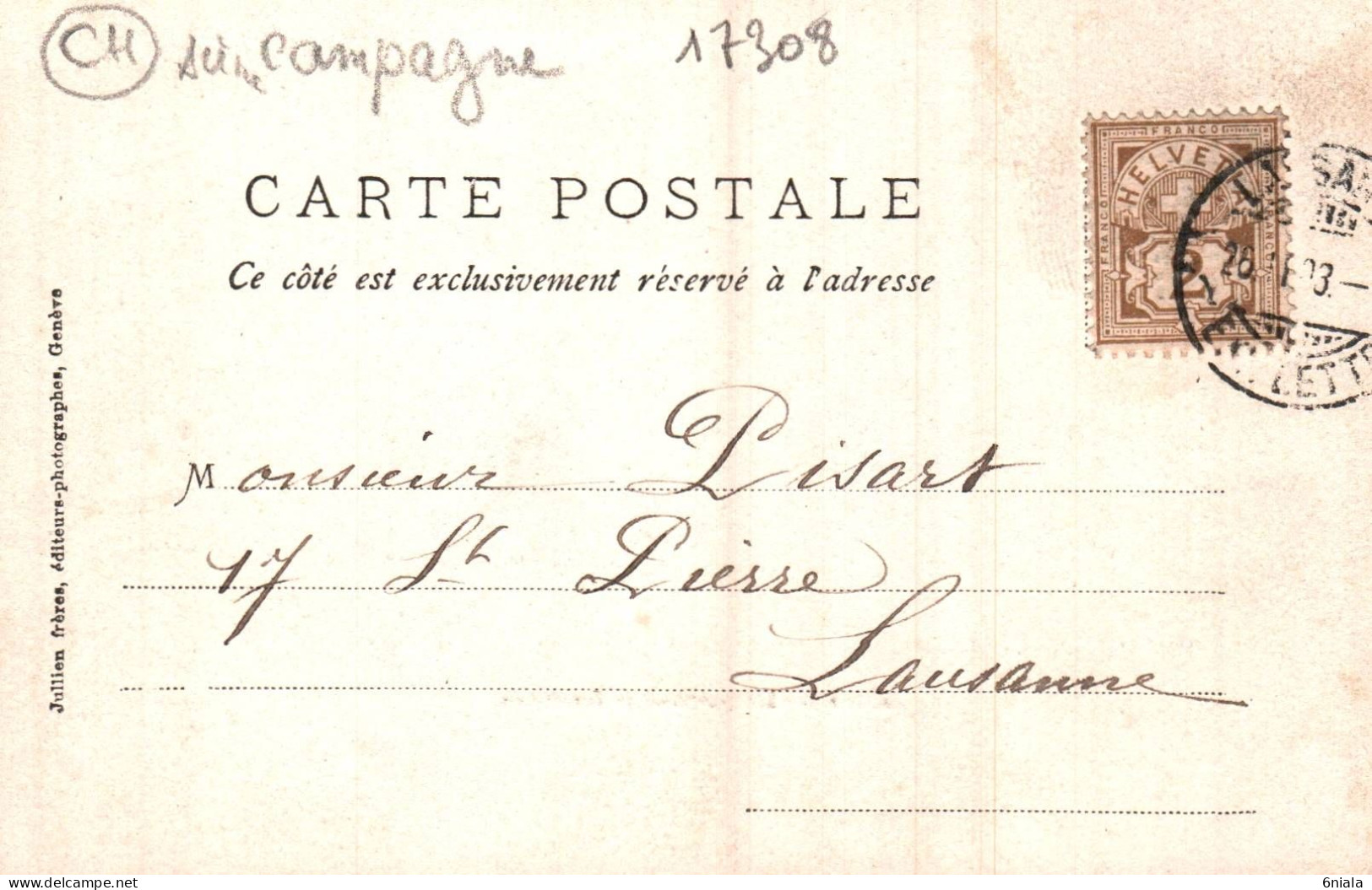 17308  EN GARDANT LE TROUPEAU  ( 3 Personnes, Fumée ? Tuttage De Grillon?)  (2 Scans) - Elevage