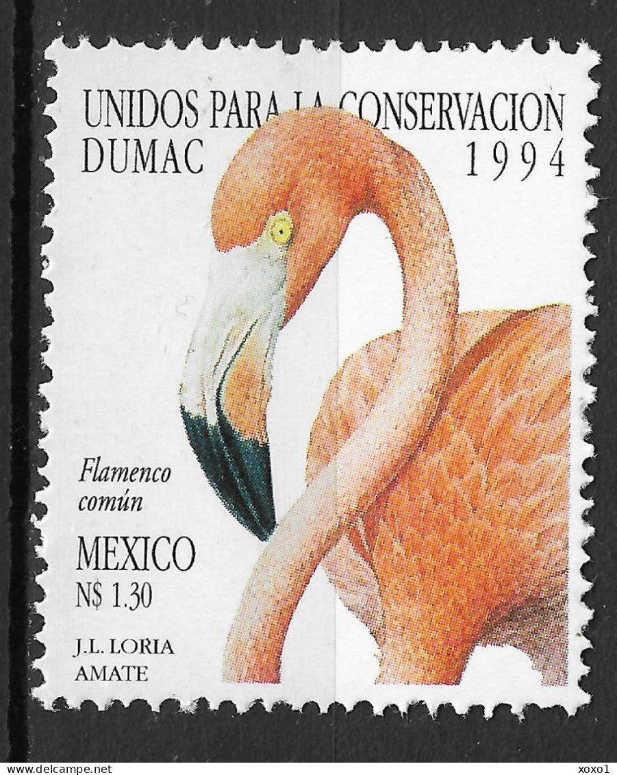 Mexico 1994 MiNr. 2396 Mexiko Endangered Birds American Flamingo 1v MNH** 3.00 € - Flamingo